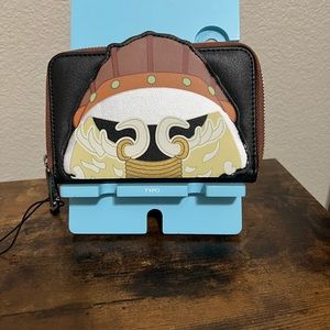 NEW LOUNGEFLY STAR WARS LANDO AND JABBA WALLET
